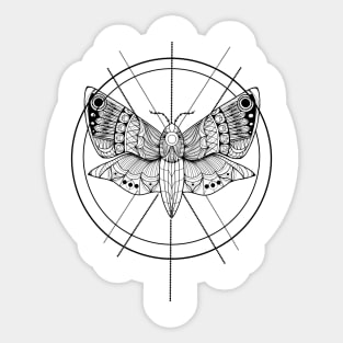 The Dusk Moth Sticker